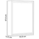 Ver imagem 5 de Conjunto para Banheiro Balcão e Armário com Pés 60cm Lionel B06 Branco Nogal - Lyam Decor