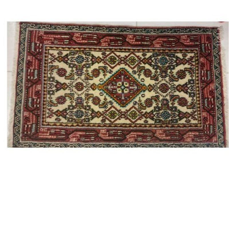 Tapete Persa Hamadan 1,13 x 0,67cm Artesanal Legitimo