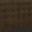 Ver imagem 2 de Cabeceira King Ana 195 Cm Cama Box Ana Suede Marrom - Fm