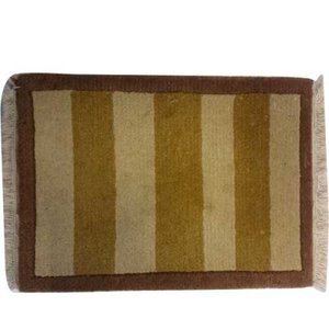 Tapete Indo Nepal Moderno 0,60 x 0,40cm Artesanal