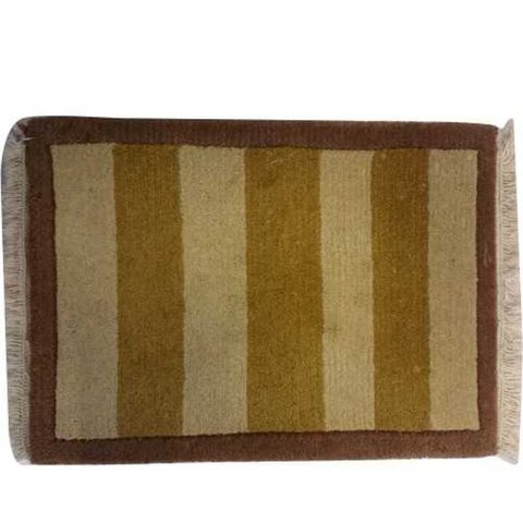 Tapete Indo Nepal Moderno 0,60 x 0,40cm Artesanal
