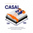 Ver imagem 7 de Conjunto Box Baú Preto Luanda Branco Espuma D28 Casal 138x188x69 - King House