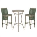 Ver imagem 1 de Mesa Bistrô e 2 Banquetas Roma Fendi Corda Náutica Estofado 8 Trama Original