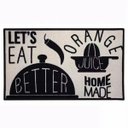 Ver imagem 2 de Tapete para Cozinha Cleankasa 50cm X 80cm Gourmet Eat Kapazi