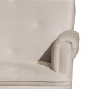 Ver mais imagens de Poltrona Balanço de Amamentação Quarto com Puff Emilia Suede Suede Cappuccino