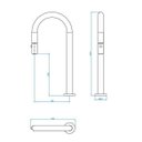 Ver imagem 3 de Bica de Mesa para Cozinha Deca You Corten