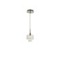 Luminária Pendente Pe-023 1 Lâmpada 12cm Cristal Mais Luz - 1