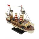Ver imagem 2 de Navio Titanic Branco 28x10x33cm Estilo Retrô - Vintage