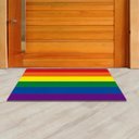 Ver imagem 1 de Capacho Divertido Lgbt Bandeira