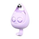 Ver imagem 1 de Porta Chaves Gatinho Gancho Multiuso Cabideiro Gato Kawaii - Roxo