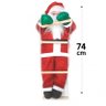 Papai Noel Escalador Na Escada 74cm Enfeite Natalino - 2