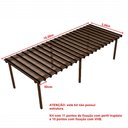 Ver imagem 5 de Kit Policarbonato Bronze 4mm 10,00m X 3,00m - Perfis Naturais