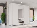 Ver imagem 1 de Guarda Roupa Casal Panamá Porta Espelho Central 3 Portas 4 Gavetas Salleto Branco