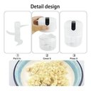 Ver imagem 3 de Mini Processador Moedor Triturador Alimentos Recarregável