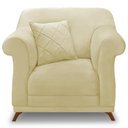 Ver imagem 6 de Kit 2 Poltronas Decorativas Retro Polo Suede 1100 Ezz 1100