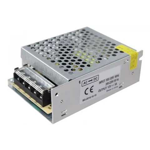 Fonte Chaveada Colmeia Dc 12v 10a 120w Estabilizada Bivolt Ac110v/220v