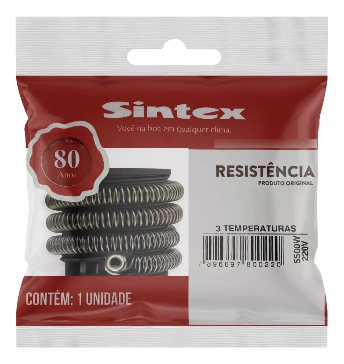 Resistência Torneira e Chuveiro Sintex Elétrico 3t 4400w/220v - 3