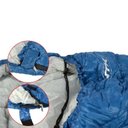 Ver imagem 2 de Saco de Dormir Viper 5º a 12º Preto e Azul Nautika 230100