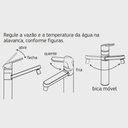 Ver imagem 6 de Torneira De Cozinha Misturador Flex Plus Deca 2250.C