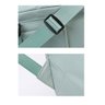 Bolsa Feminina Transversal Que Vira Mochila de Costas Mala - Verde Claro - 5
