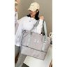 Bolsa de Viagem Dobrável Impermeável Extensível Grande - Cinza - 1