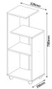 Ver imagem 5 de Mesa de Apoio Bis Cinamomo/off White Artely