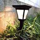 Ver imagem 5 de Luminária Solar Poste Balizador Colonial Espeto Jardim Led Branco Quente