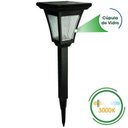 Ver imagem 1 de Luminária Solar Poste Balizador Colonial Espeto Jardim Led Branco Quente