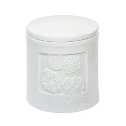 Pote de porcelana para Bolacha com vedação de silicone - 1
