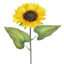 Ver imagem 1 de Haste Girassol Cetim Amarelo 60x15cm