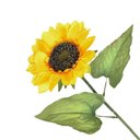 Ver imagem 2 de Haste Girassol Cetim Amarelo 60x15cm