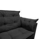 Ver imagem 2 de Sofá 2 Lugares Pequeno Confortável 1,40m Small Herrero Cor:preto