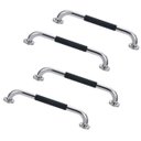 Ver imagem 1 de Barra de Apoio Inox 30cm Suporte Antiderrapante Kit 4 unidades Idoso Gestante Criança Casa Banheiro 