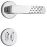 Fechadura Stam 823/21 roseta interna redonda cromada - 1