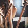 Estátua Deusa Têmis 45 cm Dama Da Justiça Símbolo Do Direito - 3