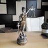 Estátua Deusa Têmis 37 cm Dama Da Justiça Símbolo Do Direito - 4