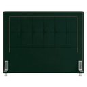 Ver imagem 3 de Cabeceira Cama Box Casal 140cm Paolla P02 Veludo Verde Musgo - Mpozenato
