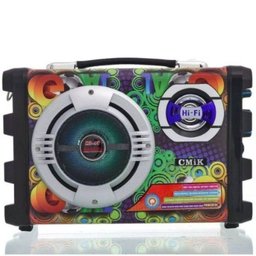 Caixa de Som Bluetooth Portátil Amplificada SD USB FM xtrad - 1