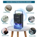 Ver imagem 4 de Desumidificador Antimofo Secar Ar Elétrico 1400ml Led Lâmpada Ambiente 7 Cores Preto Importway