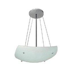 Lustre Contemporâneo de Teto Pégasus Alumínio e Vidro - 1