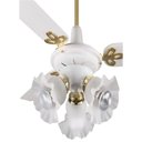 Ver imagem 2 de Ventilador Arge de Teto Majestic Topazio com Lustre 127V 130