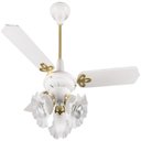 Ver imagem 1 de Ventilador Arge de Teto Majestic Topazio com Lustre 127V 130