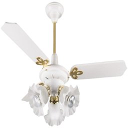 Ventilador Arge de Teto Majestic Topazio com Lustre 127V 130 - 1