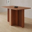 Ver imagem 2 de Mesa de Jantar 4 Lugares Tampo Mdf 130x80 Cm 22123 Cinamomo Molci