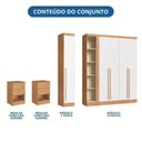 Ver imagem 4 de Guarda-Roupa Modulado 5 Portas 6 Gavetas 4 Peças Infinity+