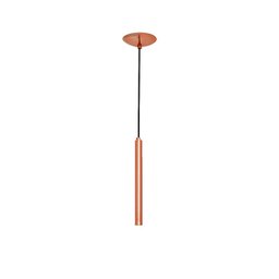 Pendente de alumínio com cabo ajustável de 1m cobre Circle grande Auremar - 1