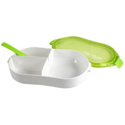 Pote Marmita com 3 Compartimentos 750 Ml Verde Jacki Design - 2