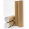 Tubo Postal De Papelão Tubete Canudo 45cm X 3,81cm Ø 06 unds - 2