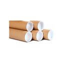 Ver imagem 3 de Tubo Postal De Papelão Tubete Canudo 45cm X 3,81cm Ø 06 unds