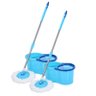 Kit com 2 Mops Giratórios 14 Lts Turbomop Milplastic Azul - 1